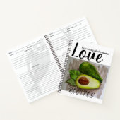Rezept Buch Avocado Art Design (Innenseite)