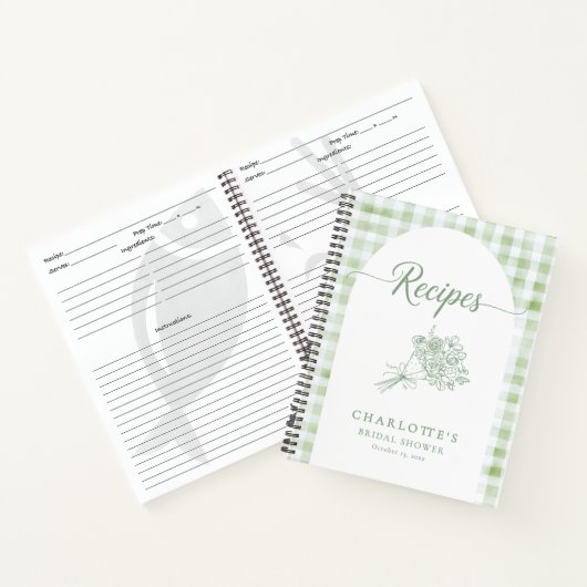 Rezept Buch Brautparty (Innenseite)