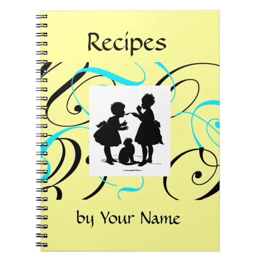 Rezept Buch Custom Notebook (Vorderseite)