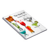 Rezept, Buch des Karma Siptra Cocktailnotizbuches (Rechte Seite)