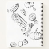 Rezept Buch eine Leere erstellen Sie Ihr eigenes K (Rückseite)