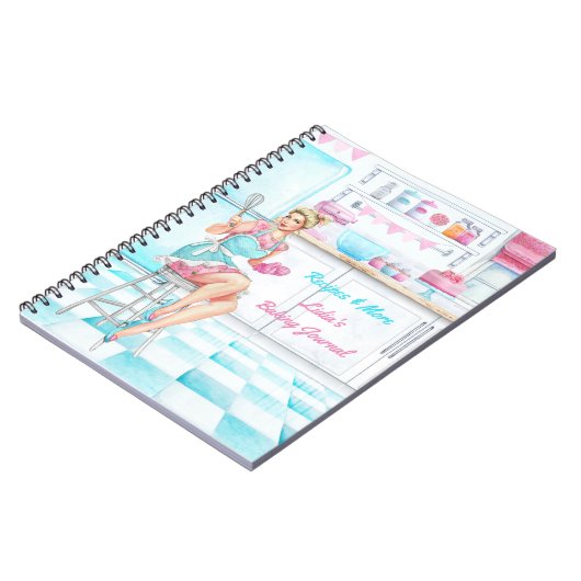 Rezept Buch Retro Küche Backen und Kochen (Linke Seite)