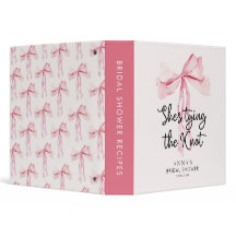 Rezept Buch Rosa Band Brautparty