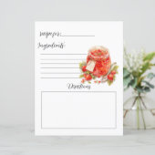 Rezept Buchseite für Jam Jelly (Stehend Vorderseite)