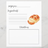 Rezept Buchseite für Loaf Brot (Vorderseite)