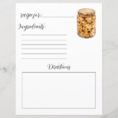 Rezept Buchseite für Schokolade Chip Cookies (Vorderseite)