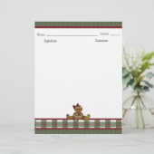 Rezept Buchstationery (Stehend Vorderseite)