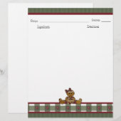 Rezept Buchstationery (Vorne/Hinten)