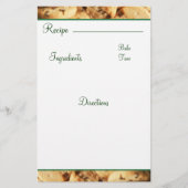 Rezept Chocolate Chip Cookie Card Stationär (Vorderseite)
