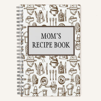 Rezept der Mama Notizblock