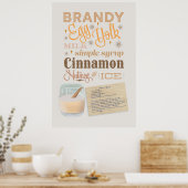 Rezept der Mama Poster (Küche)