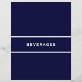 Rezept Divider Desserts Navy Blue