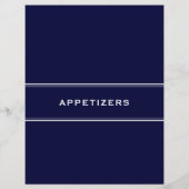 Rezept Divisions Appetizers Navy Blue (Rückseite)
