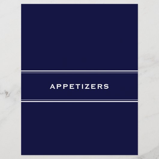 Rezept Divisions Appetizers Navy Blue (Rückseite)