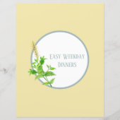 Rezept-Divisionsseite - Gelbe Kräuterbinder-Beilag (Vorderseite)