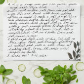 Rezept-Erbstück-Teetücher Geschirrtuch (Gefaltet)