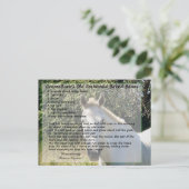 Rezept für altmodische Bohnen Postkarte (Stehend Vorderseite)