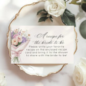 Rezept für Braut Fresh Off Market Begleitkarte