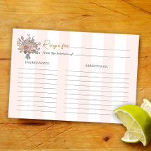Rezept für Brautjungfernparty mit rosa gestreiften