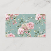 Rezept für Bride Garden Party Liebe Shack Verlobte Begleitkarte (Rückseite)