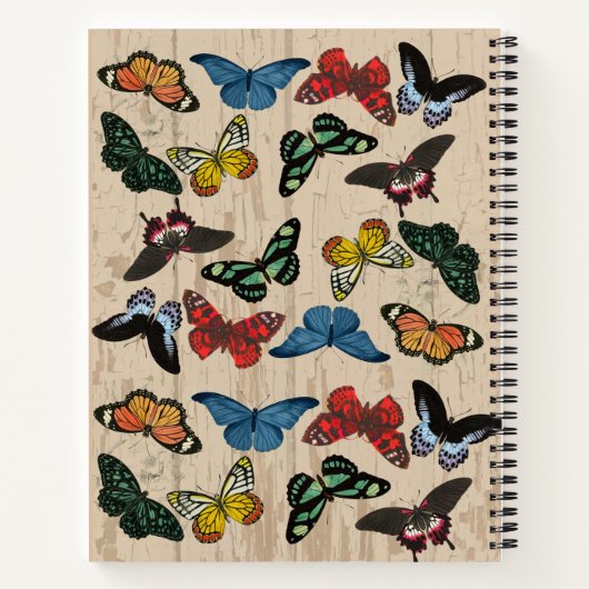 Rezept für Butterfly Notizblock (Rückseite)