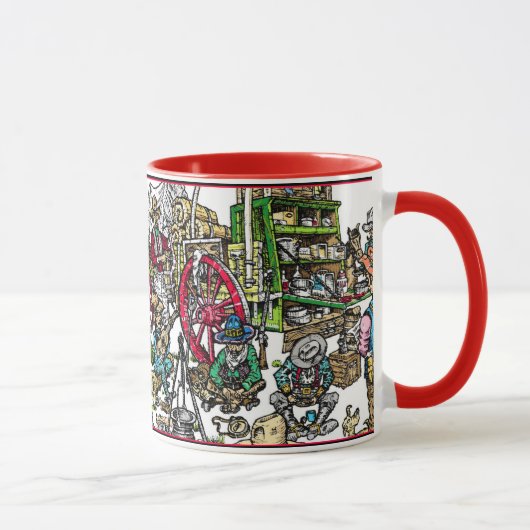 Rezept für Cowboy-Kaffee Tasse (Rechts)