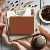 Rezept für den Kaffee der Braut Begleitkarte