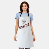 Rezept für Desaster Print Schürze (Getragen)
