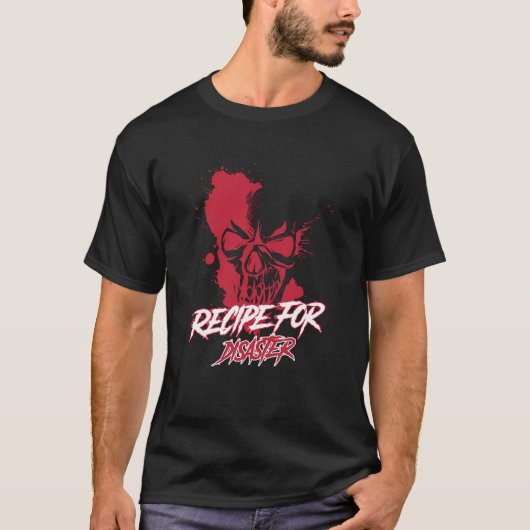 Rezept für Desaster T-Shirt (Vorderseite)