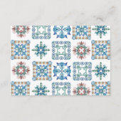 Rezept für die Braut Begleitkarte (Rückseite)