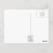 Rezept für die perfekte inspirierende Postkarte (Rückseite)