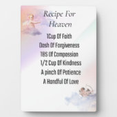 Rezept für die Tablette mit Easel Fotoplatte (Vorderseite)