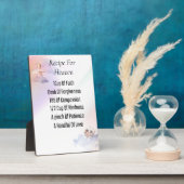 Rezept für die Tablette mit Easel Fotoplatte (Seite)