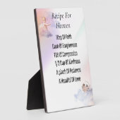 Rezept für die Tablette mit Easel Fotoplatte (Seite)