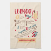 Rezept für eggnog geschirrtuch (Vertikal)
