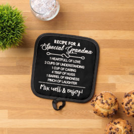 Rezept für ein besonderes Oma Topflappen