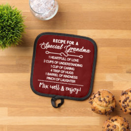 Rezept für ein besonderes Oma Topflappen