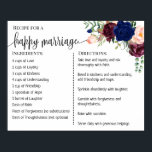 Rezept für ein glückliches Eheschild für ein Gesch Poster<br><div class="desc">Klicken Sie auf "Design bearbeiten",  um das Layout zu personalisieren oder zu ändern (Textänderung,  Schriftart,  Schriftart). ** Bitte lesen Sie die vollständige Auflistung für die passende Einladung,  Brautparty-Spiele,  Tags und Signatur verfügbar**</div>