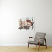 Rezept für ein glückliches Hochzeitsgeschenk Wandteppich (Beispiel (Horizontal))