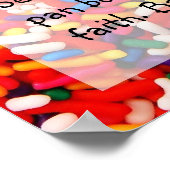 Rezept für ein süßes Lebensgeplänkel Poster (Ecke)