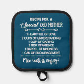 Rezept für eine besondere Großmutter Topflappen (Vorderseite)