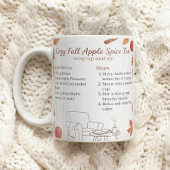 Rezept für Herbstgewürzten Apfeltee Kaffeetasse