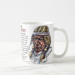 Rezept für indischen Whisky Kaffeetasse