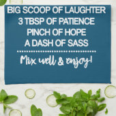 Rezept für Inspirationsfamilien Geschirrtuch (Gefaltet)