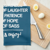 Rezept für Inspirationsfamilien Geschirrtuch (Viertel Falte)