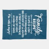 Rezept für Inspirationsfamilien Geschirrtuch (Horizontal)