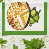 Rezept für Key Lime Pie Geschirrtuch (Gefaltet)