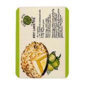 Rezept für Key Lime Pie Magnet (Vertikal)