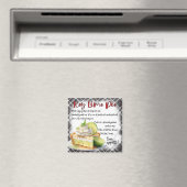 Rezept für Key Lime Pie Magnet (In Situ (Geschirrspüler))