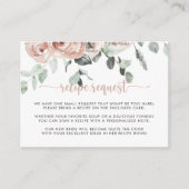 Rezept für klassische Rosenstrahlen Begleitkarte (Vorderseite)